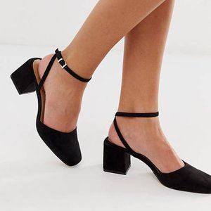 asos strappy chunky heels. s7